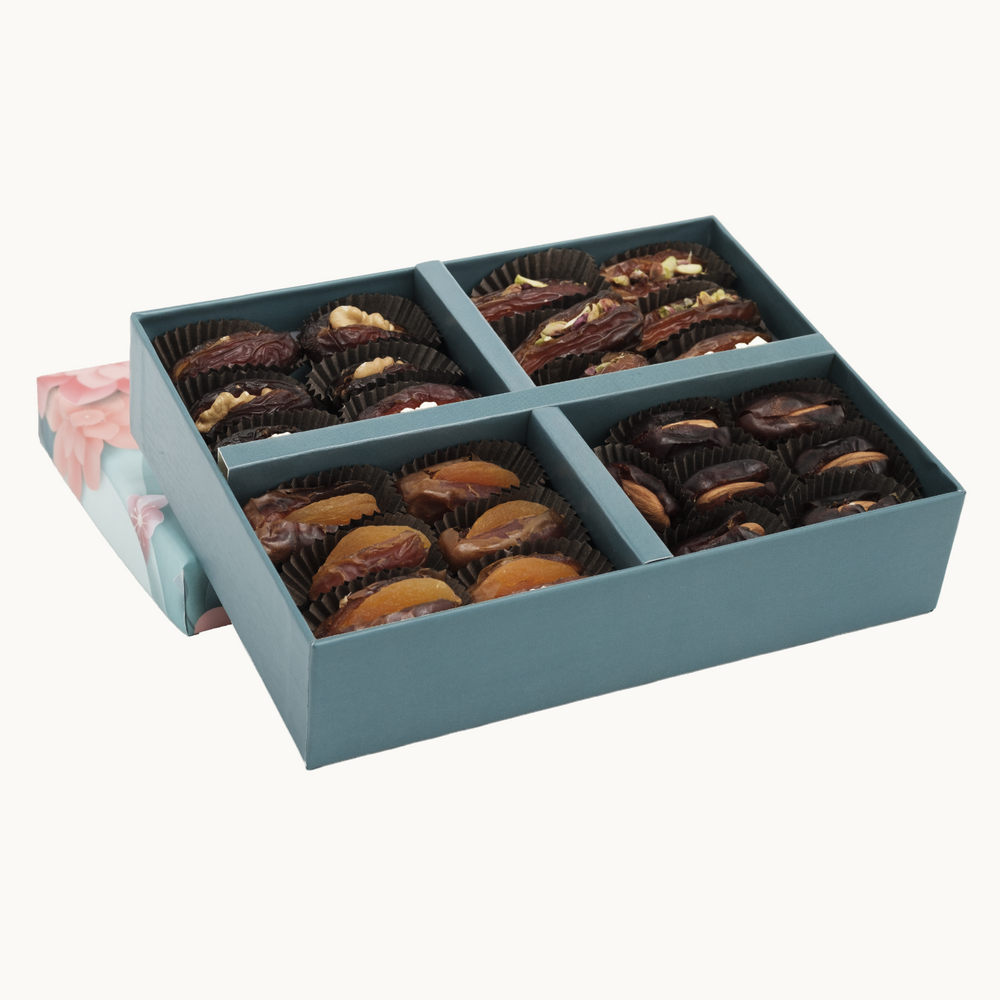 
                  
                    Stuffed Dates Assorted Gift set (4 pack) 24 pcs
                  
                